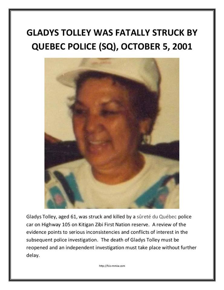 Famsisterspirit's tweet photo. NEED EXPERTS to look at closed cases !!!
Please help families with closed cases who are still looking for justice. Your Inquiry is not helping. #InvestigatethePOLICERCMPNATIVEPOLICE #Reopenclosedcases #Notgoingaway #JusticeforGladysTolley @JustinTrudeau @Min_RCAAN @MinJusticeEn https://t.co/0tUYc8c1jL
