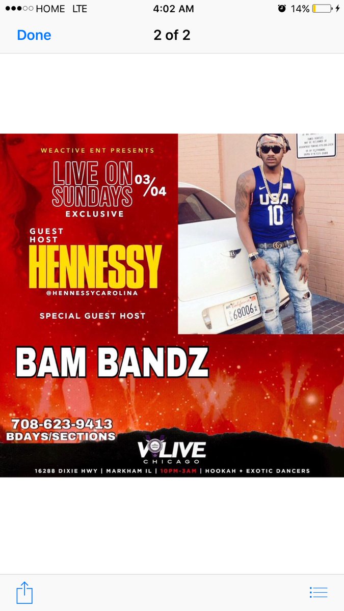 TONIGHT PULL UP TO @VLiveChicago 🖖🏾