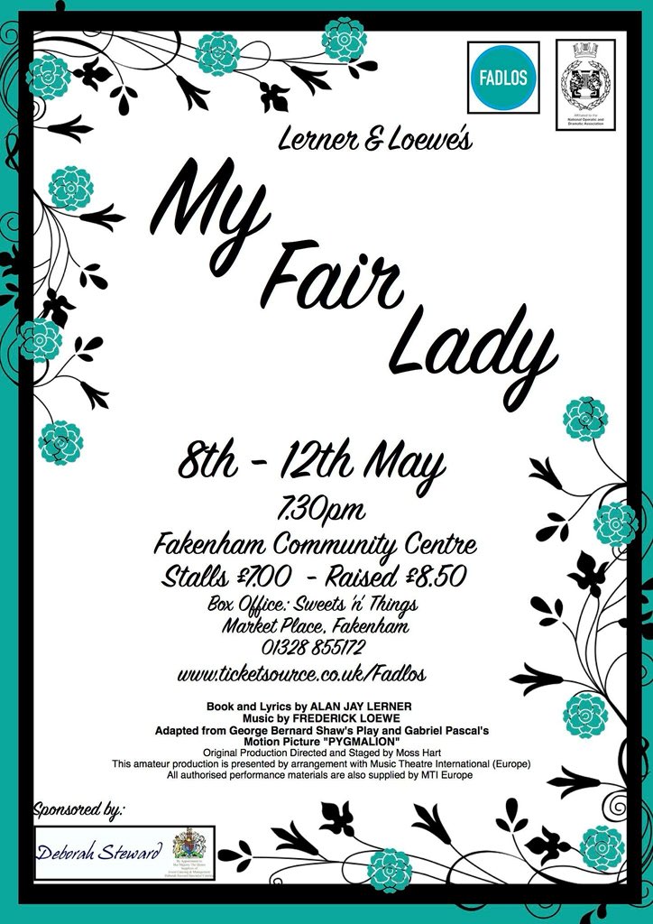 FADLOS_Fakenham's tweet photo. Box office opens in April! X https://t.co/yggzhbfYQQ