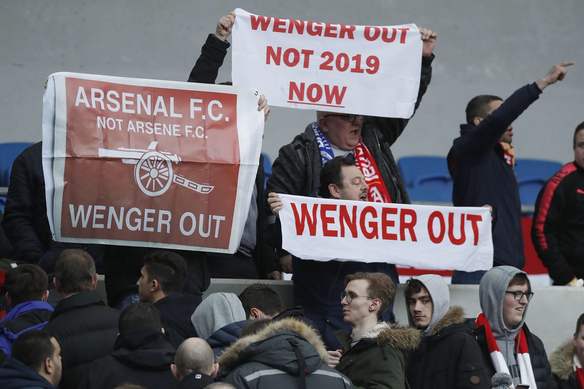 TomJenkinspix's tweet photo. Another dreadful day for #Arsenal and #Wenger as they lose to #Brighton in today’s #EPL match. #BRIvsARS #mycanon #canonuk https://t.co/r2iZuEBgqV