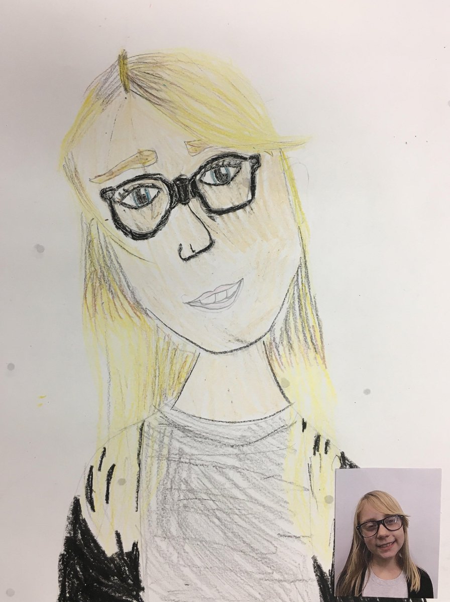 CCLSFIALA's tweet photo. Congratulations to these two from the elementary campus at the Lutheran High School South Art Fair

Laura Buckley - 2nd Grade - 1st Place overall - Selfie
Elise Hoehner - 4th Grade - 3rd Place overall - Patterned Desert

@CCLSChargers @CCLSLadd @BbeselGlackin #arted #arteducation https://t.co/bUhl23WwaP