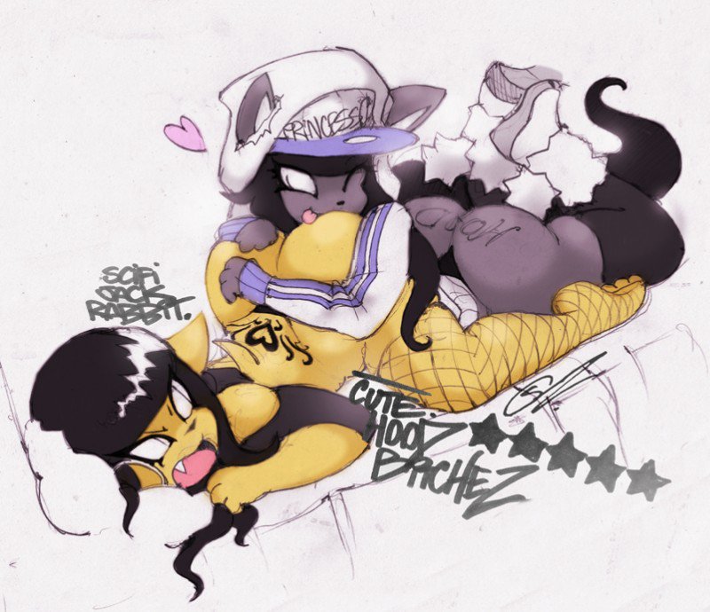 "Oh come on Kiesha!~ Ya ass is so tasty!~"