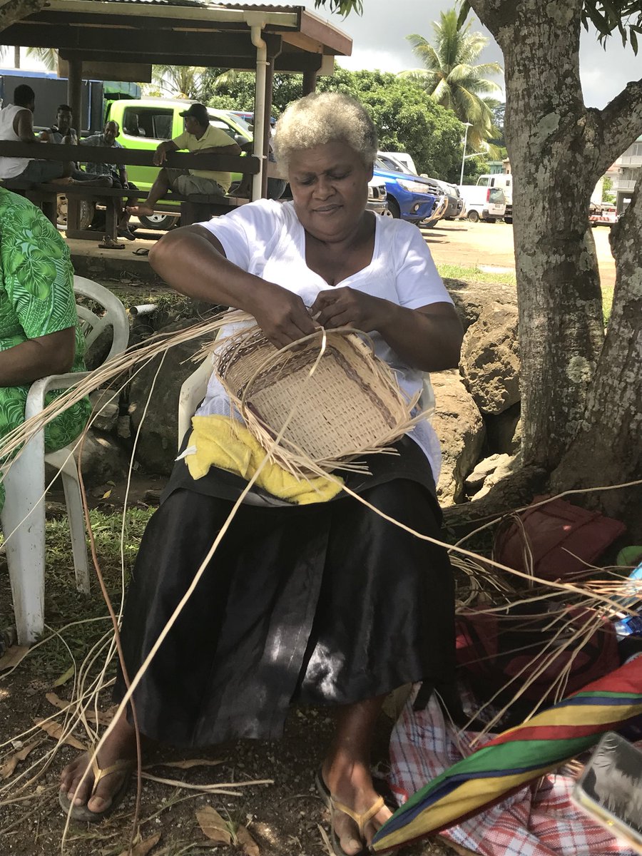 The Economic empowerment of women is critical to inclusive development at national level. Fijian women continue to contribute to this national aim through participation at craft shows #PressforProgress