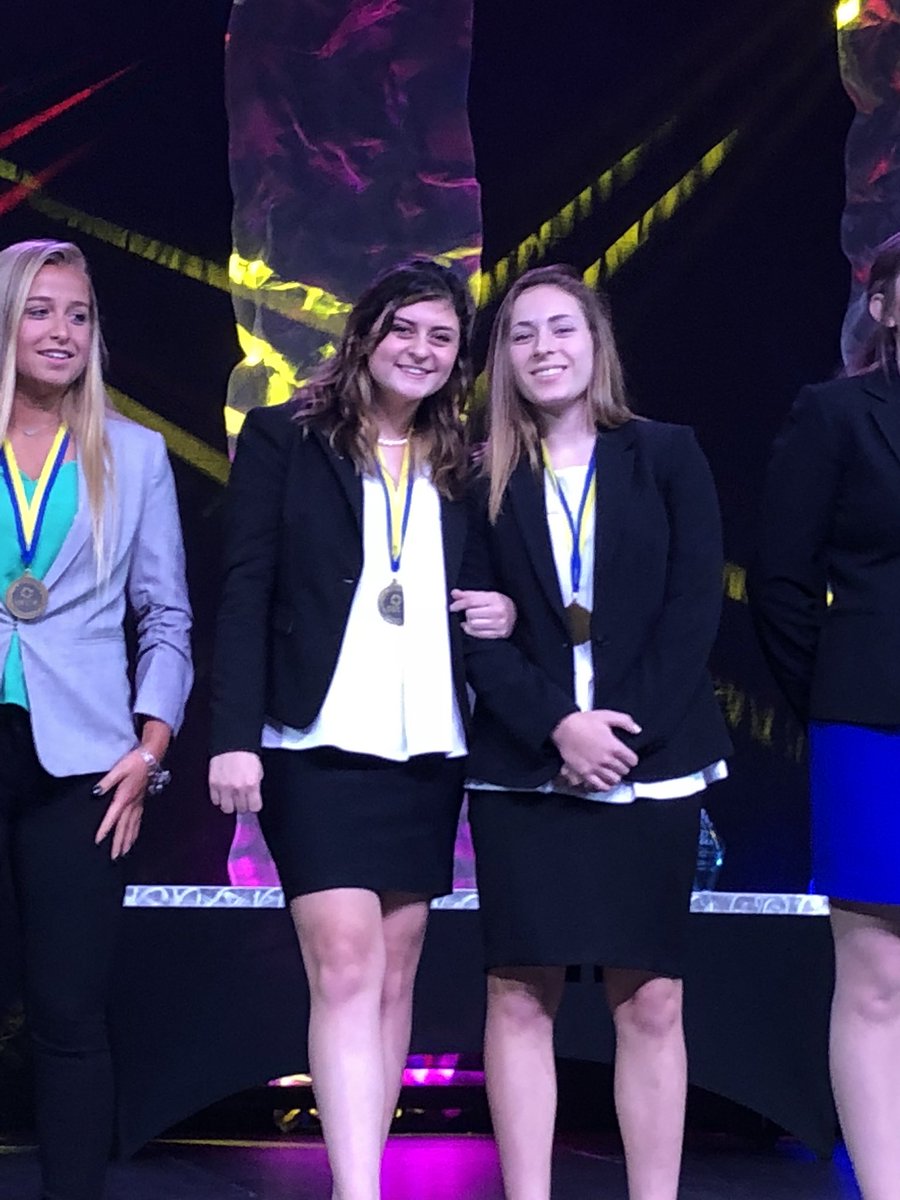RockRidgeDECA's tweet photo. Amelia Berg &amp; Olivia Grant are #VASLC state finalists in Buying and Merchandising Operations Research! #DECAICDC #AtlantaBound #RISE https://t.co/1uuuFjpw25