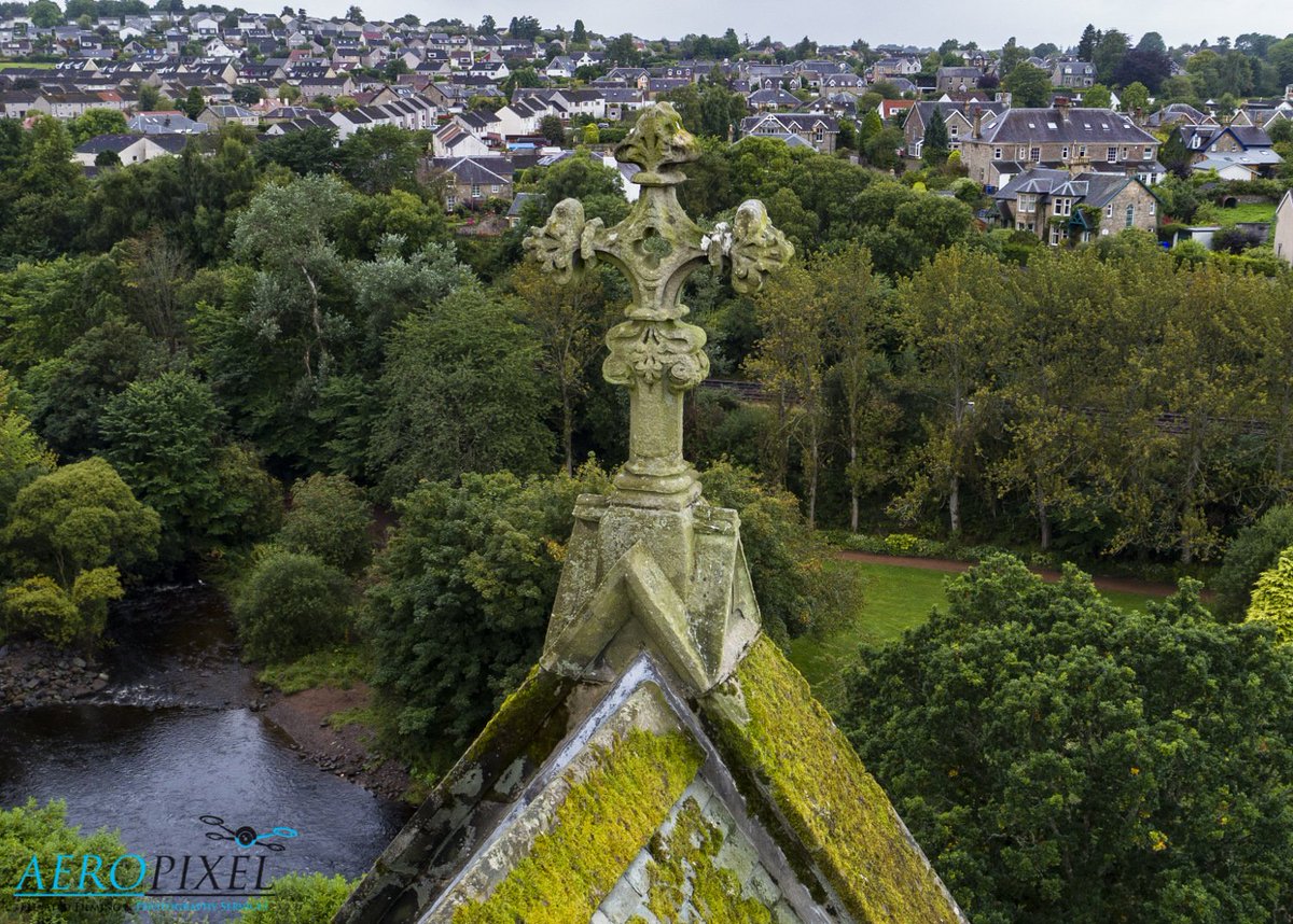 AeroPixScotland's tweet photo. Now that the #BeastFromTheEast has passed and #snowday4 sees the big thaw begin, roof leaks and structural damage may become an issue.  We can assess and inspect any roof using our #UAV providing impartial detailed images allowing you to have repairs carried our with confidence https://t.co/0Xgom2Y6bd