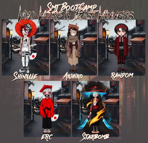 EVirtualPopstar's tweet photo. Congrats to all the winners! https://t.co/ytZp7qFqsF