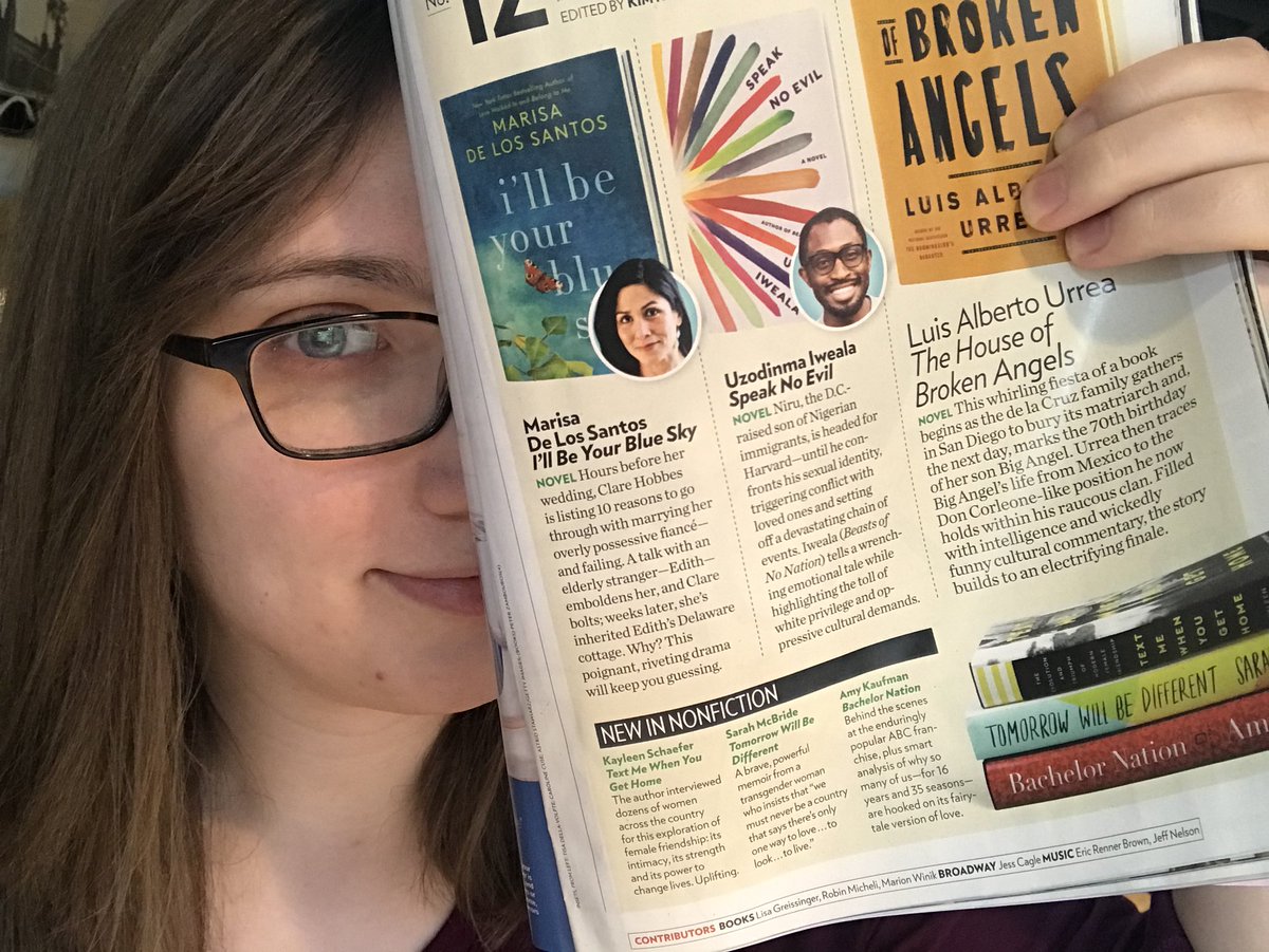 SarahEMcBride's tweet photo. Two Delawareans featured in People Magazine’s People Picks for the week! Congrats @marisadlsantos! https://t.co/QjbyAwSzj7