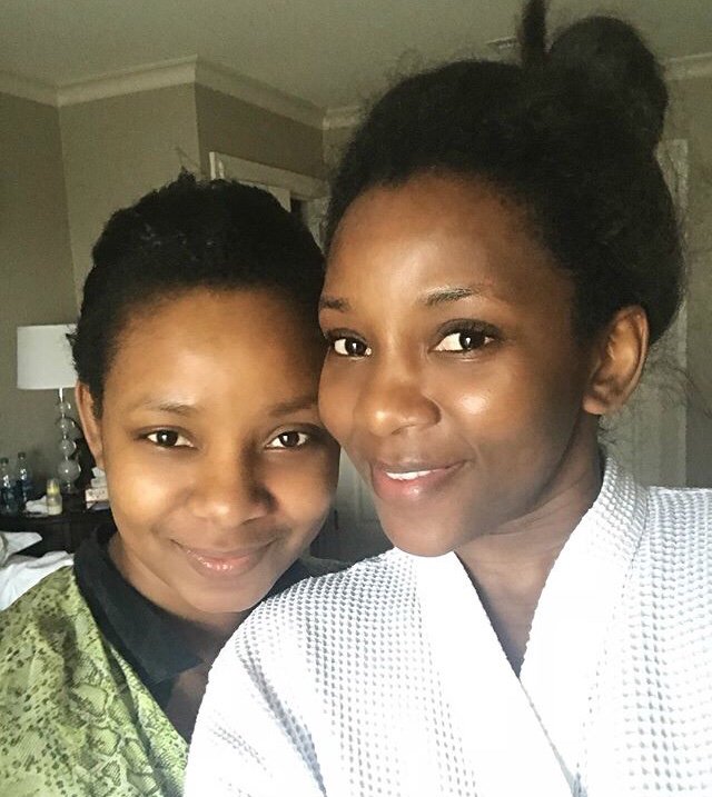 CorpersHive's tweet photo. Genevieve Nnaji shares adorable photos of herself and daughter (photos) https://t.co/syolZkDLdY https://t.co/uiRZQT0ykS