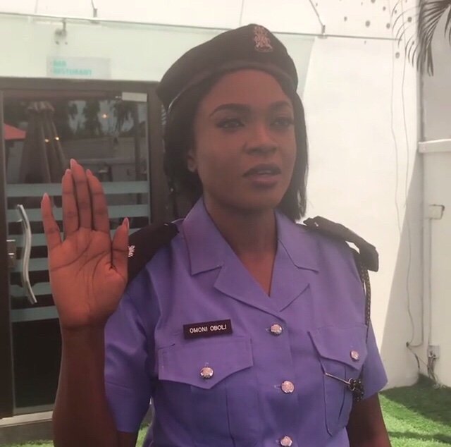CorpersHive's tweet photo. Nigeria Celebrities dressed as police officers to the Entertainment meets security event (photos) https://t.co/gt0CSIW9Mz https://t.co/zkwh4BBH3W