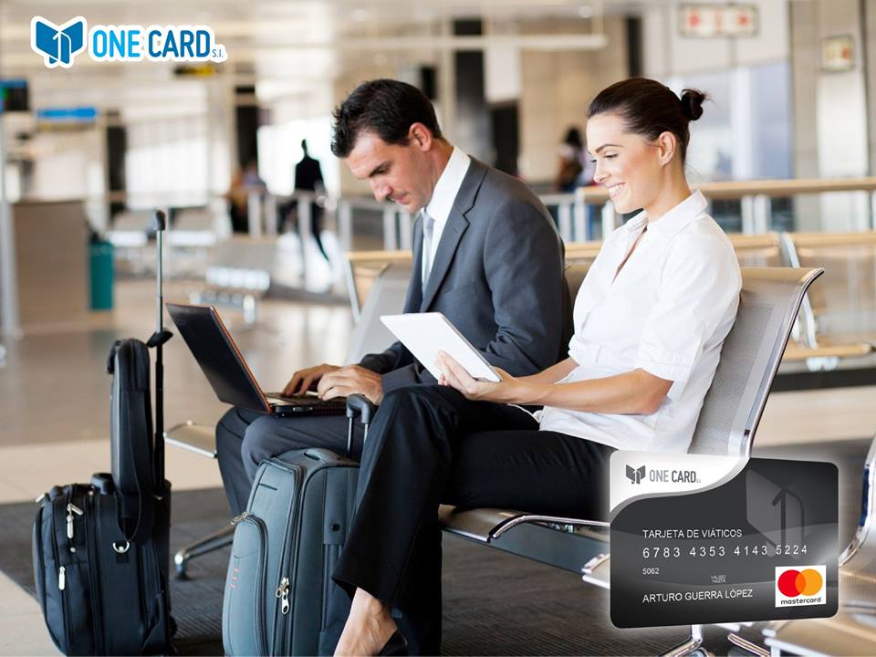 onecardsi's tweet photo. Brinda seguridad y facilidad a tus empleados en cada viaje de negocios con las tarjetas de viáticos #OneCard. Más información en https://t.co/yj9lMNTGuX https://t.co/5GDj8FbCxC