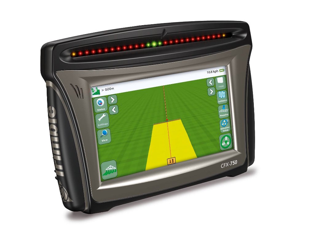 Vantage_Ire's tweet photo. For basic reliable guidance you won't get better than a @Trimble_Ag #EzGuide250 , Field area, area covered and guidance all in a compact easy to use 4'' display with a lightbar. Upgrade-able to AG-15 antenna for spraying applications. For Rate &amp; Section control we have #CFX750 https://t.co/2JPPNj0Jz8