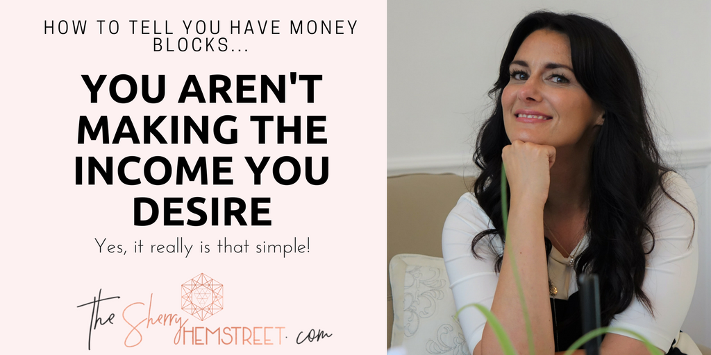 SherryHemstreet's tweet photo. If you aren't making the weekly monthly or yearly income you desire its a #moneyblock https://t.co/jJNaFqL5q6