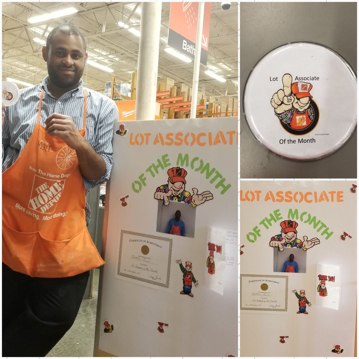 VictoriaMenend8's tweet photo. Because my lot guys are the best , they need all my regconition, 1402 have a lot of the month recognition board to thanks theme for all. #Ilovemyfrontend #proudofmylotassociate https://t.co/7Tp9WBCxaa
