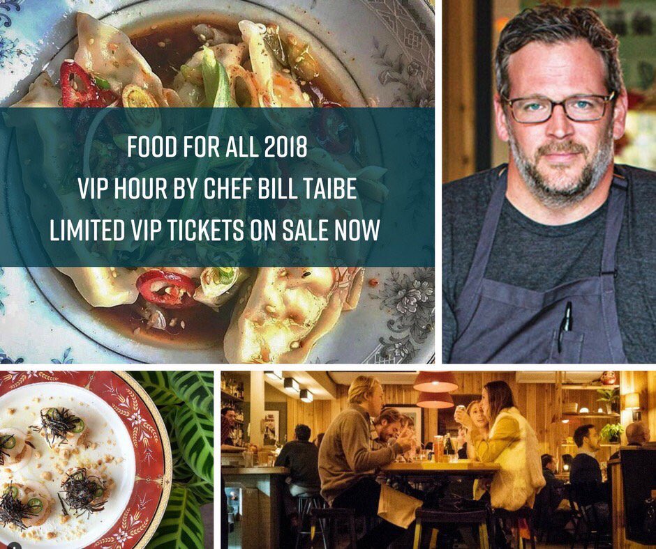 FoodRescueFFLD's tweet photo. Enjoy food and drink from the comfort of your own table at #FoodForAll2018. Tickets for the VIP hour, hosted by Chef @BillTaibe, are going fast. Get yours now! https://t.co/FJuAVQnZsw https://t.co/9RUqHc6UWX
