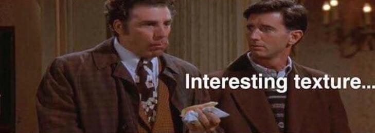 SeinfeldTopia's tweet photo. "MRW I take communion in church and find out they are now only offering G... https://t.co/FSHNJS4Wxo #Seinfeld https://t.co/YxRXdWKXJF
