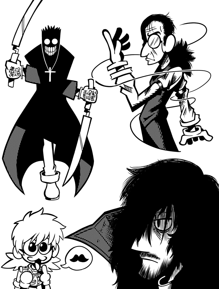 Felt like drawing more Hellsing stuff 