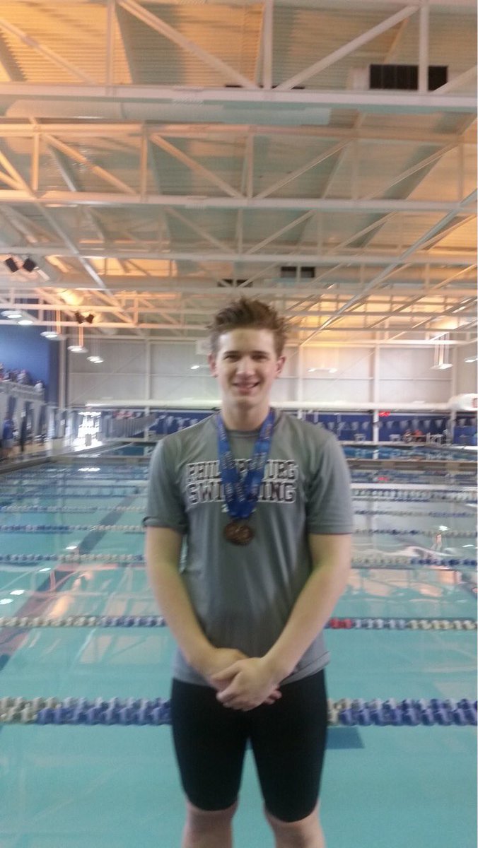 Congratulations to senior Owen Thomas who placed 5th in the 100 butterfly &amp; 7th in the 100 backstroke at the NJSIAA Individual State championships this weekend!