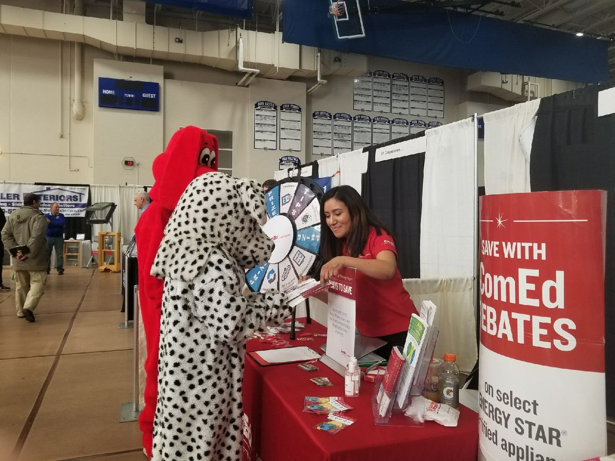 TweetFTStreet's tweet image. The DOG days of summer are approaching!#ComEducateYourself NOW on how Peak Time Savings can help you earn a summer bill credit this summer! ComEd.com/PTS. @ComEd is @ Greater Chicago Home Showcase (Schaumburg Convention Center) booth#203 #StopBySayHi #TweetFromTheStreet