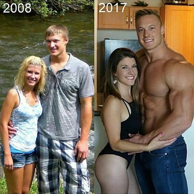 Reposting @fitnessbodyculturismo: - via <a href="/Crowdfire/">Crowdfire - Daily News & Insights</a> 
Mega Transformation💓couple -
-
-
@fitnessbodyculturismo -
-
#bodybuilding #muscleandfitness #muscle #muscles#musculacao #gymaddict #gym #fitnessmotivation #fitness #fitnessmotivation #style #fit #tbt #instagood #instagram