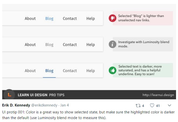 krisztaszerovay's tweet image. ⚡️ UI Design Pro-Tips by @erikdkennedy
#ui #uidesign #uidesigntips #learnuidesign #ux #uxdesign #interactiondesign #ixd #userinterface #userexperience #visualdesign