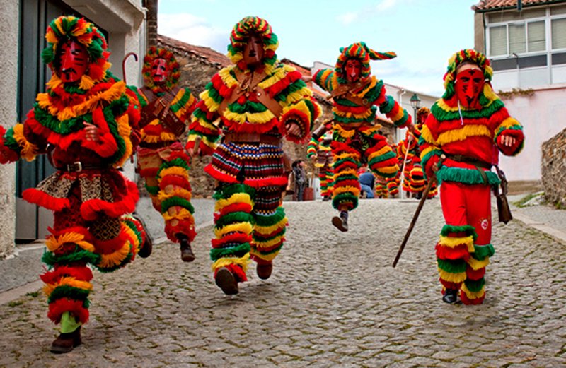 TheInsiderPRT's tweet photo. The "Caretos" of Podence spend the three days before Lent running wild in the streets playing tricks on the unsuspecting.

@ https://t.co/It7DWGGU48