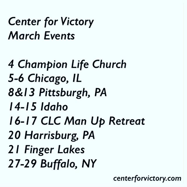 Center4Victory's tweet photo. What we’re up to this month at Center for Victory...
Interested? Contact us for more info.
#marchevents
#psychotherapist
#lifecoach
#humancapitalanalytics
#author #thelifeofvictory https://t.co/Q89uDD2l69