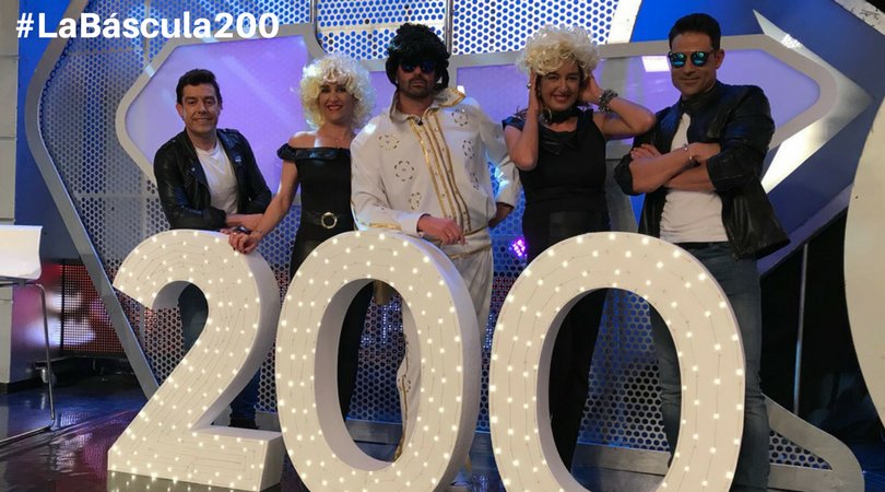 FOTO DE LA NOCHE... Comparte y retuitea con el #HT de hoy: #LaBáscula200 ¡Vamos que nos vamos! A por el musical de GREASE!!!