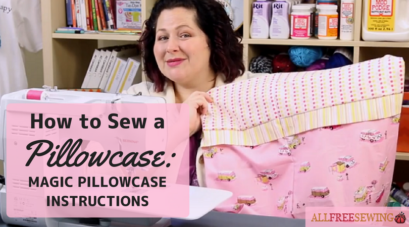 AllFreeSewing's tweet photo. How to Sew a Pillowcase: Magic Pillowcase Instructions #magicburrito #sewing #diypillow https://t.co/Y9CFwegqPq https://t.co/wx1KPQxeKl