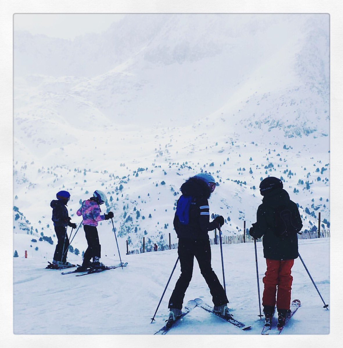 A little late with my #yearofadventure challenge from February, the mountain tops of Andorra @youth_adventure