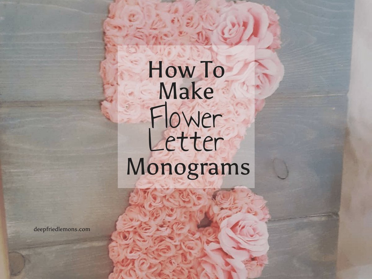 deepfriedlemon3's tweet image. New Post today! Fun Spring Project!Make a pretty flower letter monogram, anyone can do it!! #how to #flowerletter #monogram #flower #monogram #farmhouse #decor #DIY #deepfriedlemons buff.ly/2oNxtjG via @deepfriedlemon3