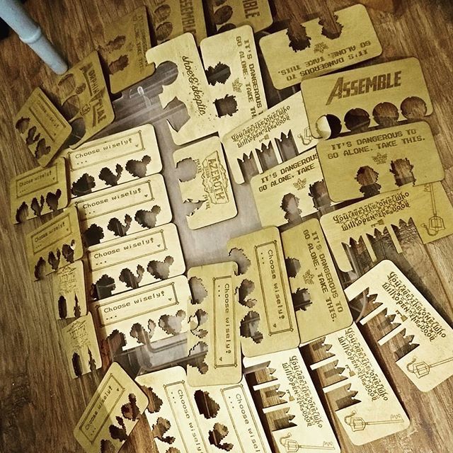 ChocoboSquare's tweet photo. It's a varnishing night at Chocobo Towers. Some stock to refill, and a couple of fan inspired/custom orders within!
#woodwork #varnishing #finishing #productphotography #etsy #chocobosquare https://t.co/ghzItVVaoz https://t.co/eTFCWyXGBI