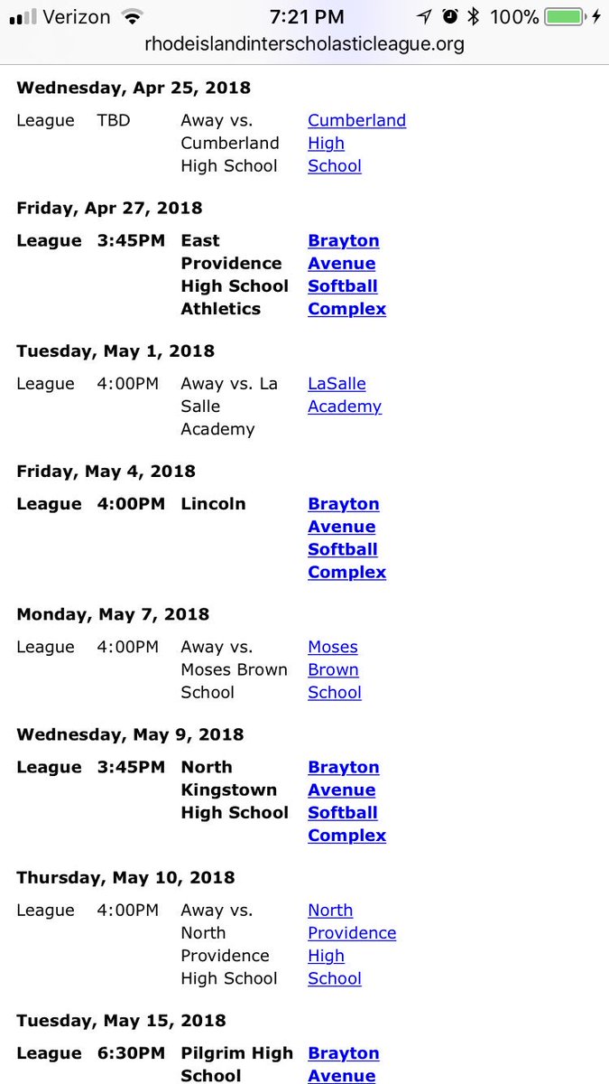 CHSW Softball tweet media