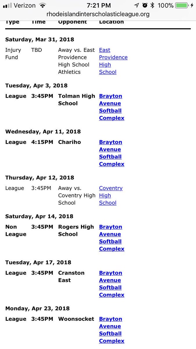 CHSW Softball tweet media