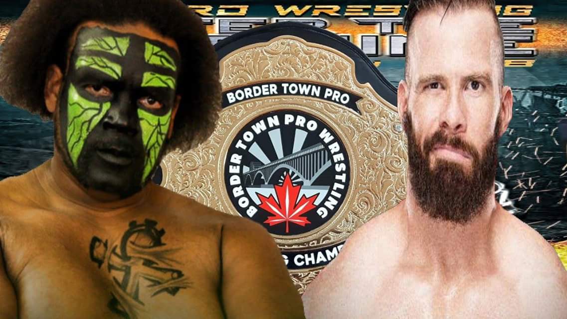 BTProWrestling's tweet image. ***MATCH ANNOUNCEMENT*** Main Event for #EnterTheMachine "The Monsta" Kongo Kong will defend his championship against "The Wrestling Machine" Tyson Dux!
#MonsterVSMachine #KongVSDux #BorderTownProWrestling tickets:
bordertownwrestling.com