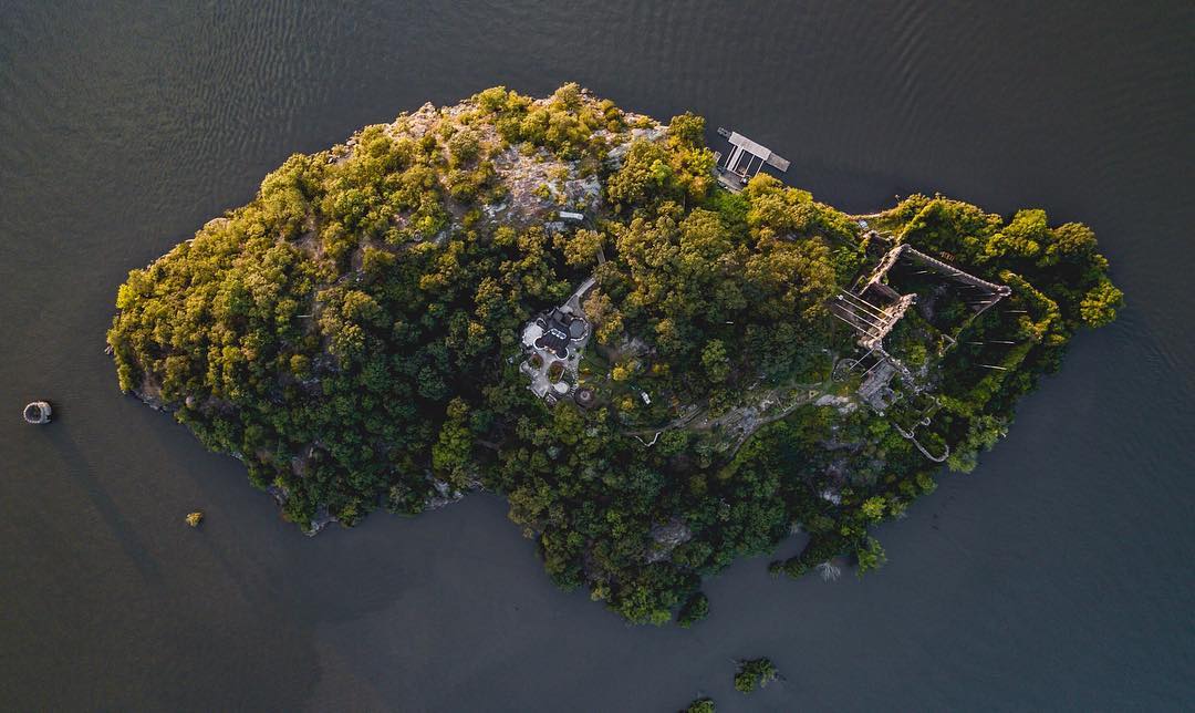 Bannerman Island On Twitter Overhead View Of Bannerman Island