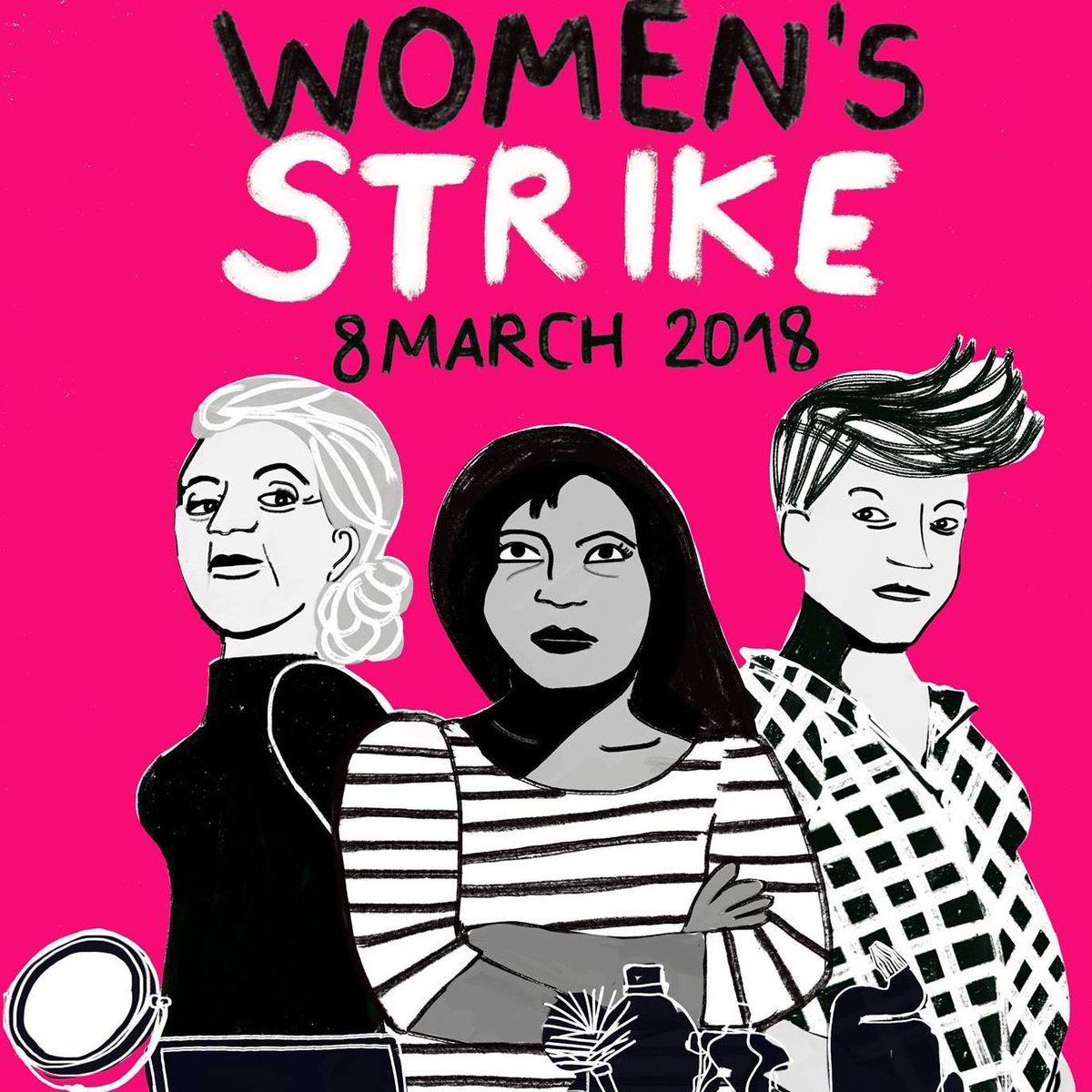 daliagebrial's tweet photo. Catch me tomorrow on @novaramedia #FixLive special #WomenStrike episode where i will be interviewing 4 of the dopest women in the game: Camille Barbagallo, Nadine Houghton, Sam Siva and Molly Gerlach-Arthurs. Tune in at 8.30PM on Facebook Live or live your entire life in regret. https://t.co/v1rZ0R3xOL