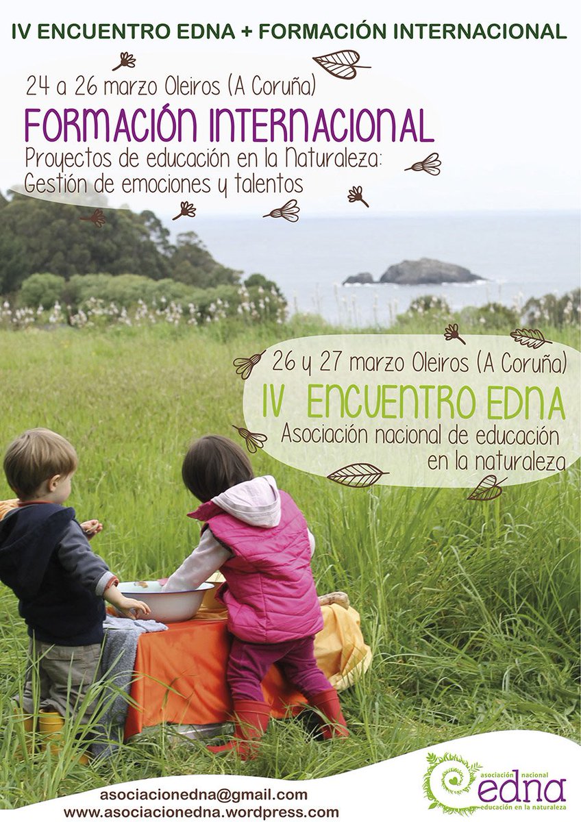 InNaturaSpain's tweet photo. Formación Internacional #Escuelasenlanaturaleza en España. Marzo 2018. Programa e info disponible: https://t.co/shIPCLh6Nt https://t.co/UBlFx30VbN