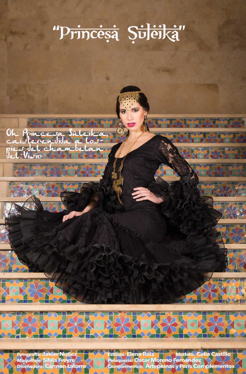 Editorial de moda.
“Princesa Suleika”
Oh Princesa Suleika, caíste rendida a los pies del chamelan del Visir.