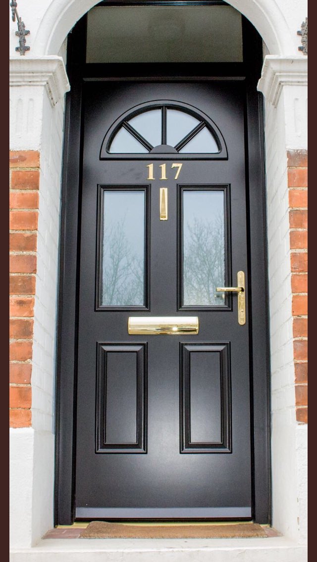 OrchardStamford's tweet photo. Here’s a couple of recently installed #Masterdor by @SynsealTweet helping to add kerb appeal and security to your home! #Quailtyproduct https://t.co/p9Va7ye65W