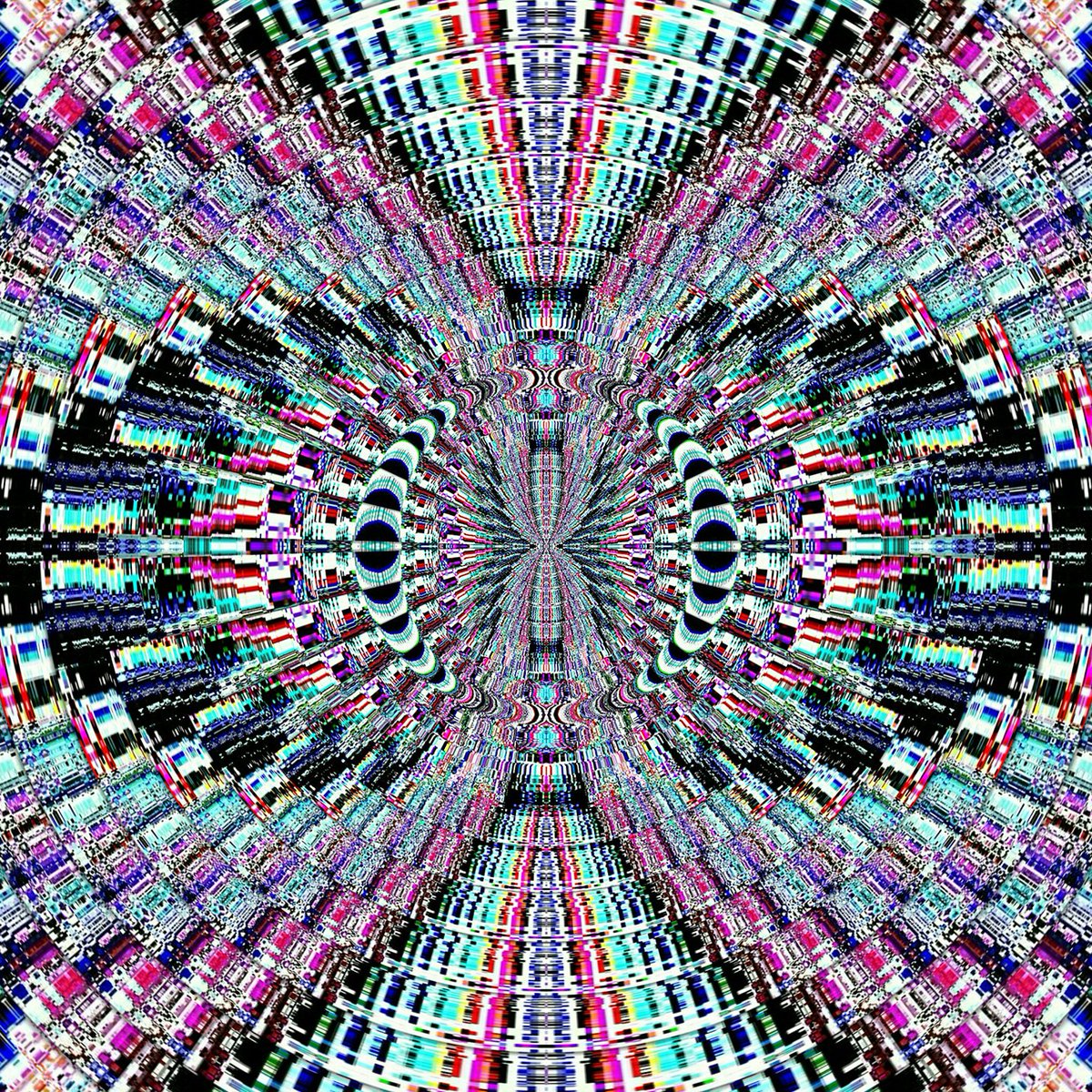 growingpainsart's tweet photo. 'Polar Ripple' by Orlando Mee is top tier glitch art! Currently on display at Growing Pains until March 25th! https://t.co/pE8QtIUcjf