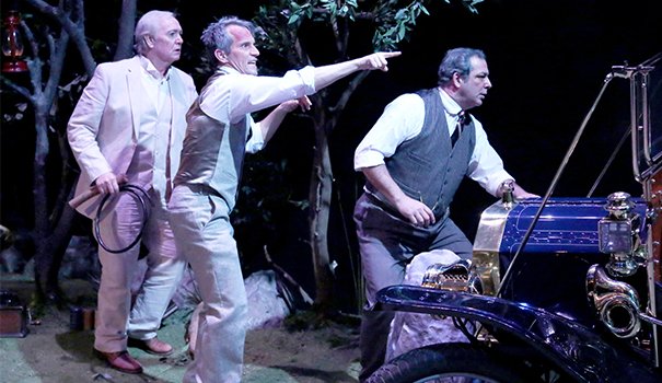 “Camping With Henry &amp; Tom,” is playing through March 25 at <a href="/LambsPlayers/">Lamb's Players</a>. bit.ly/2Fib601