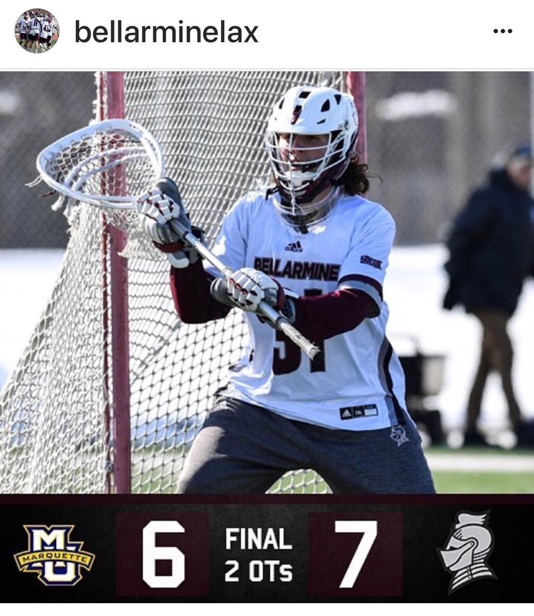 tarhyalford's tweet photo. Pretty cool for #JohnnyLax @WestOwlsLax @CCPS_WHS_OWLS 🐐&amp; his @BellarmineLax Squad today taking down #18  Proving yourself on the biggest stage isn’t eazy but this man was made for it #brickwall #owlpride 🦉 #GoKnights https://t.co/9mveu57IvC