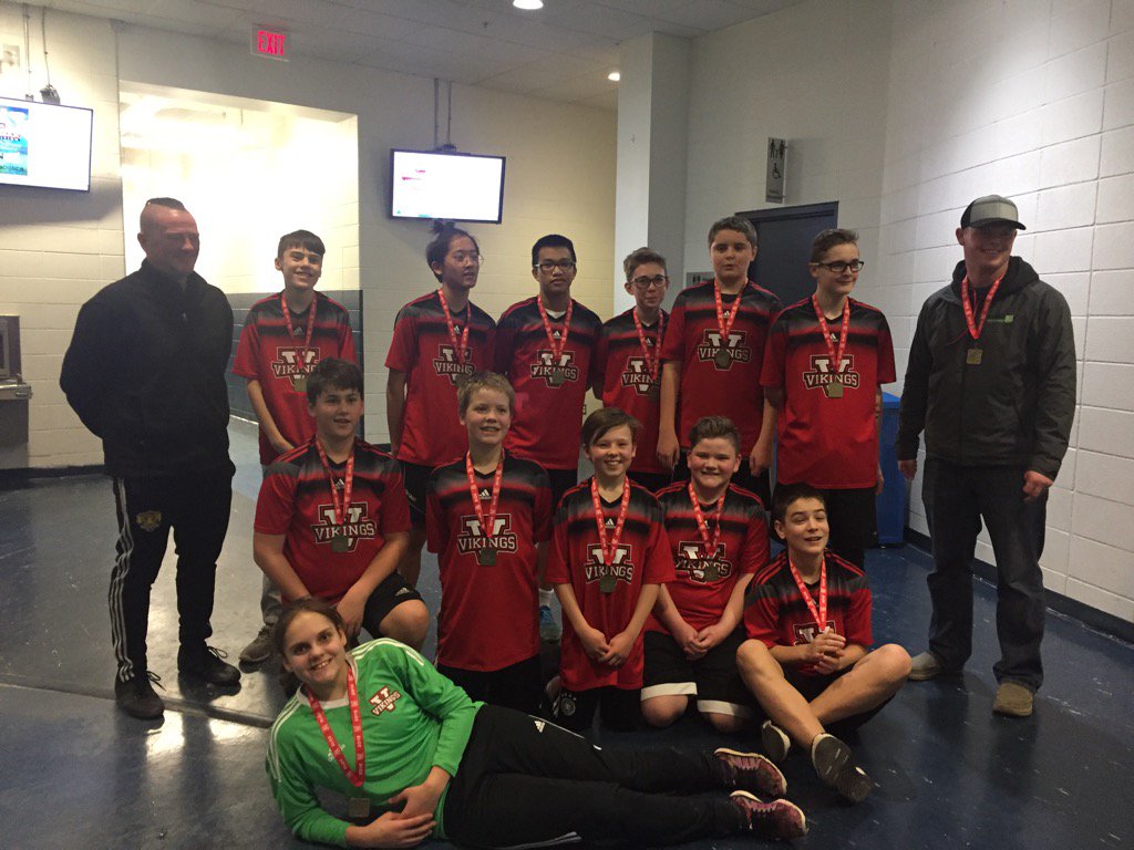 snider_lynette's tweet photo. Very proud of the Camrose Vikings U14 soccer team. They brought home gold. https://t.co/v2kyRkqpRa