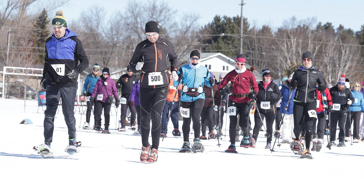 GDonatoPhoto's tweet image. Participants take the start of the Kivi Park Move Fitness Series Trek for Cancer snowshoe fun run at Kivi Park in Sudbury, Ont. on Sunday March 4, 2018. Proceeds from the event are in support of the Northern Cancer Foundation.Gino Donato/Sudbury Star/Postmedia Network