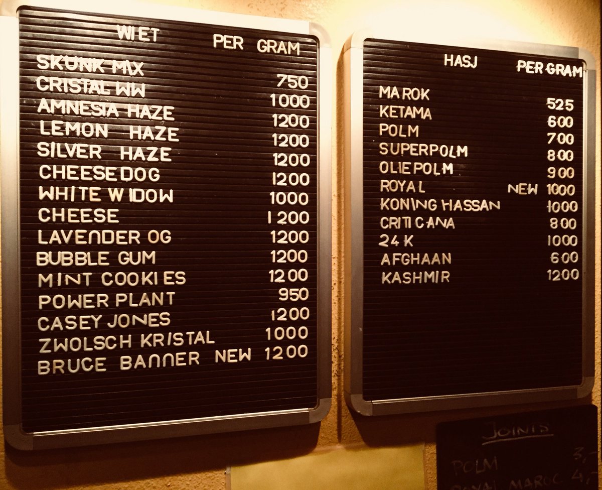 test synoniemenlijst Succes VOC Nederland on Twitter: "Old school menu at coffeeshop The New Balance in  Zwolle. You won't see these prices in Amsterdam... https://t.co/yqlFO1yikP"  / Twitter
