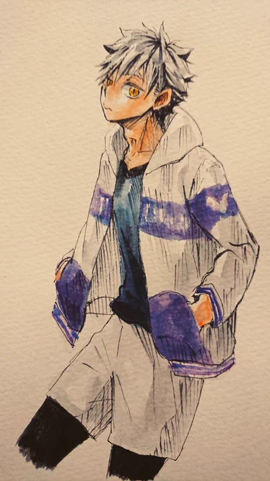 木兎さんに紫もアリなんじゃないかって。 