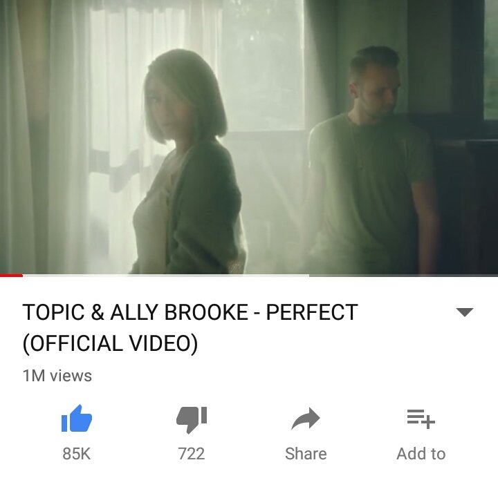 Otrojuanpis's tweet photo. #PerfectMusicVideo ha alcanzado el Millon de Views en Youtube!

Felicitaciones @AllyBrooke @topicmusictv 😜💕

https://t.co/2GIbVdqRdT https://t.co/M955z89Z31