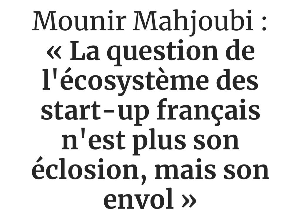 Mounir Mahjoubi tweet media