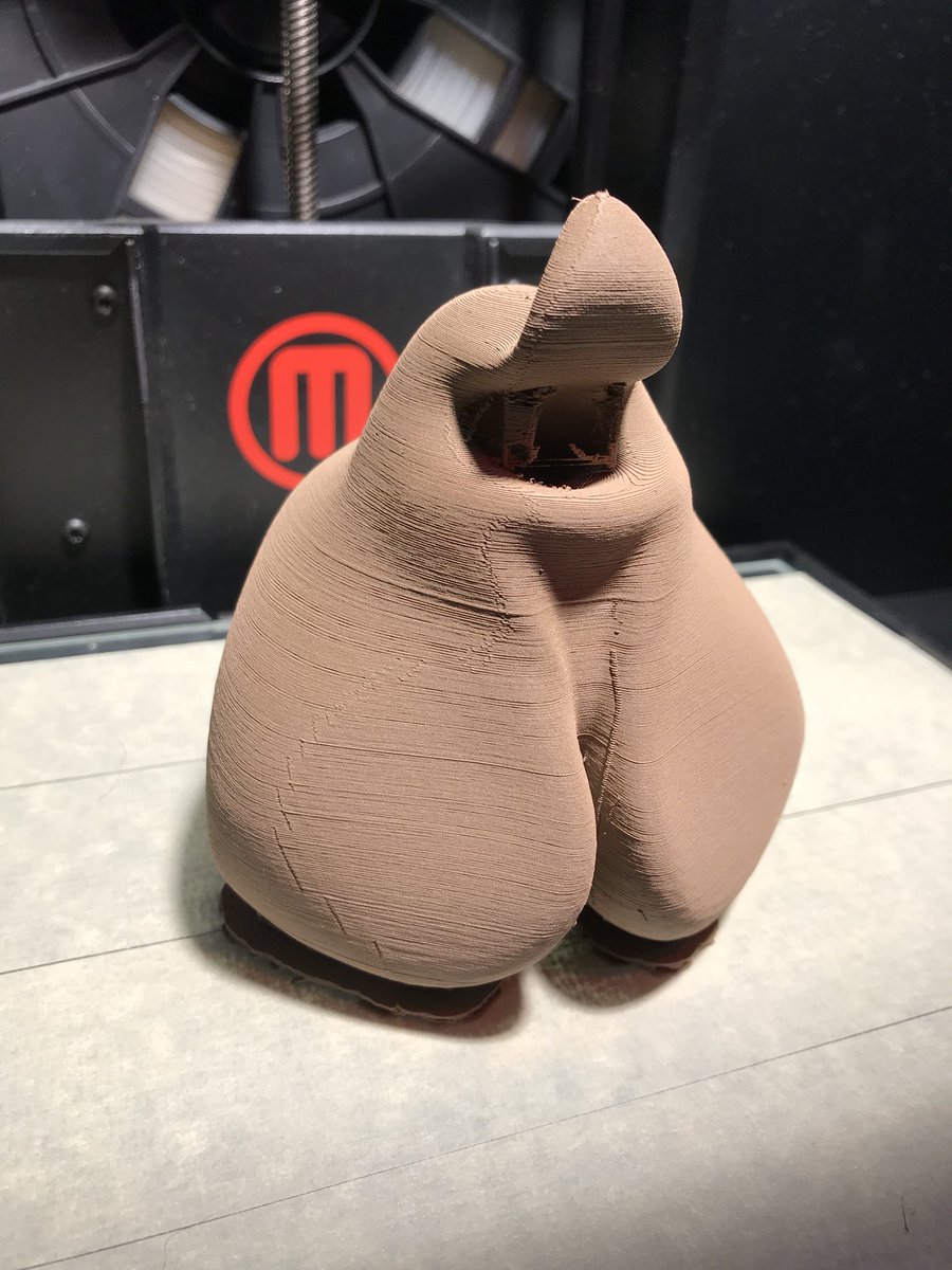 ruformdesign's tweet photo. Very nice prints with ColorFabb BronzeFill with MakerBot’s Experimental Extruder. @ColorFabb @makerbot #studioexperiments https://t.co/QgUvVOTQ9s