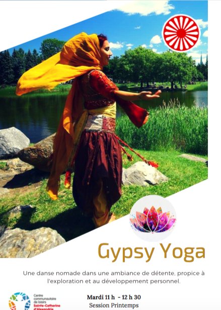 AinesCclsca's tweet photo. Inscription pour la session printemps 🌺
Les cours de Gypsy Yoga сommencent la semaine du 9 avril. 
Chaque Mardi de 11h à 12:30h 🗓️
Contactez-nous pour en savoir plus au 514-524-6626 ou inscrivez-vous sur notre site-web https://t.co/GzLf1gnKvv https://t.co/TrMt6p2RYp